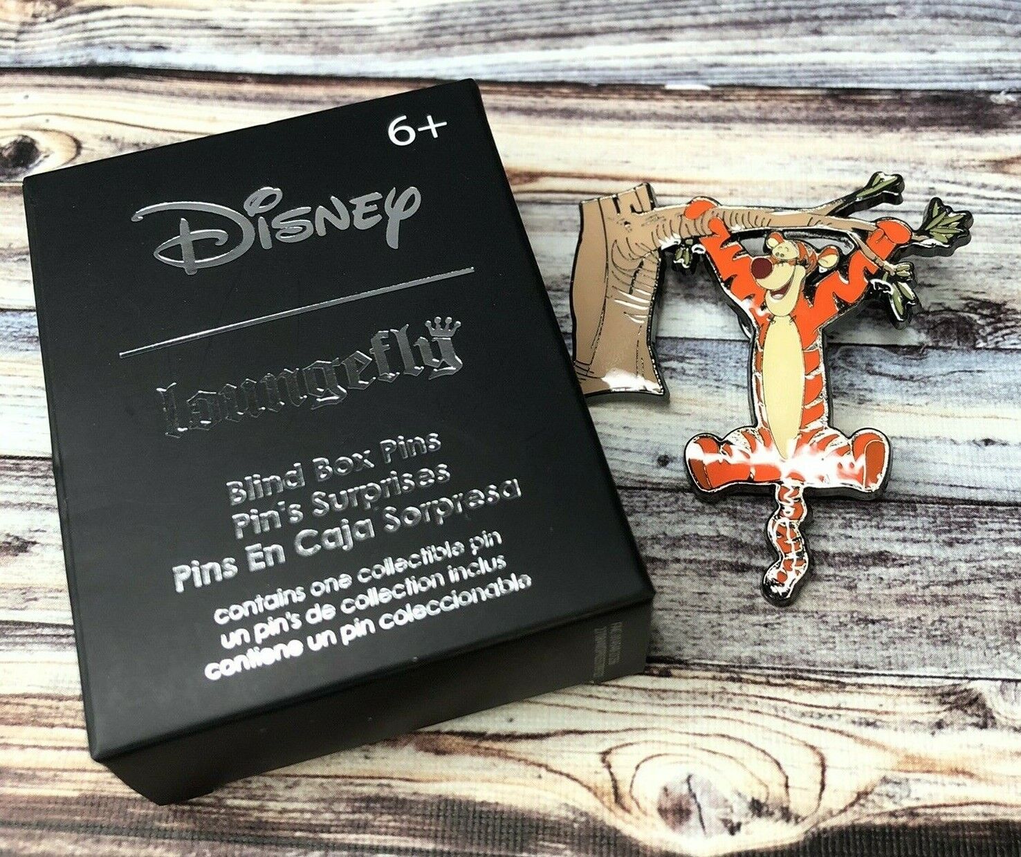 Disney Loungefly Winnie The Pooh Tree Pin- Tigger