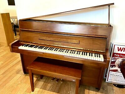 Yamaha M1 Console Upright Piano 42 1/2" Satin Walnut