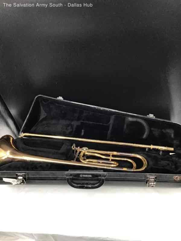 Yamaha Trombone Ysl 446g With F Attachment And Hard Case