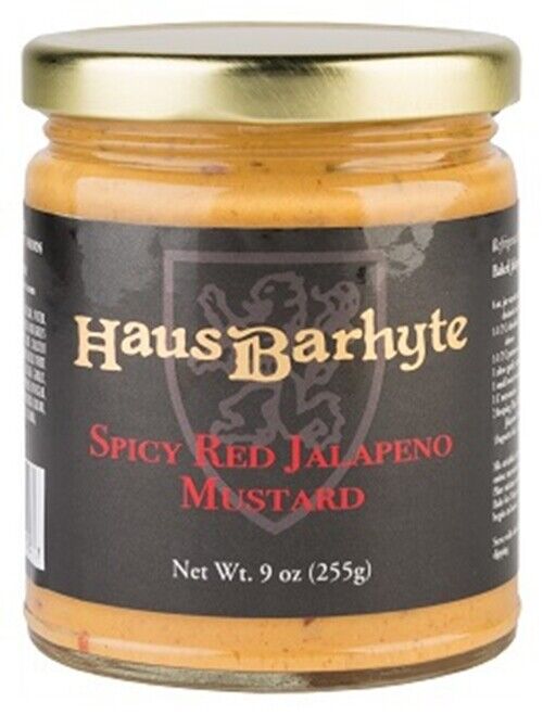 Haus Barhyte Spicy Red Jalapeno Mustard (9oz.)