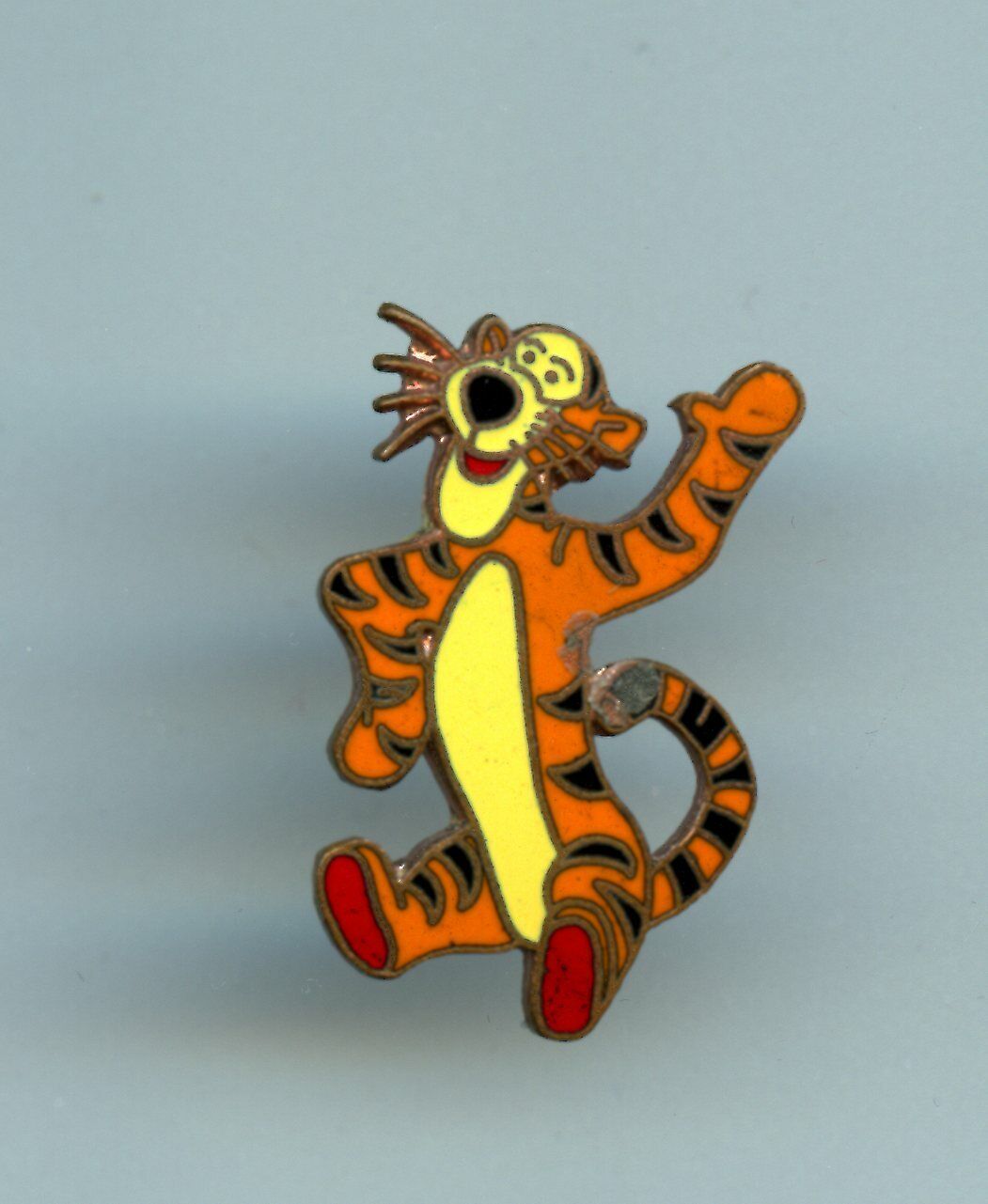 Wdp Walt Disney Productions Pooh Friend Tigger Waving Yesteryear 1980s Pin