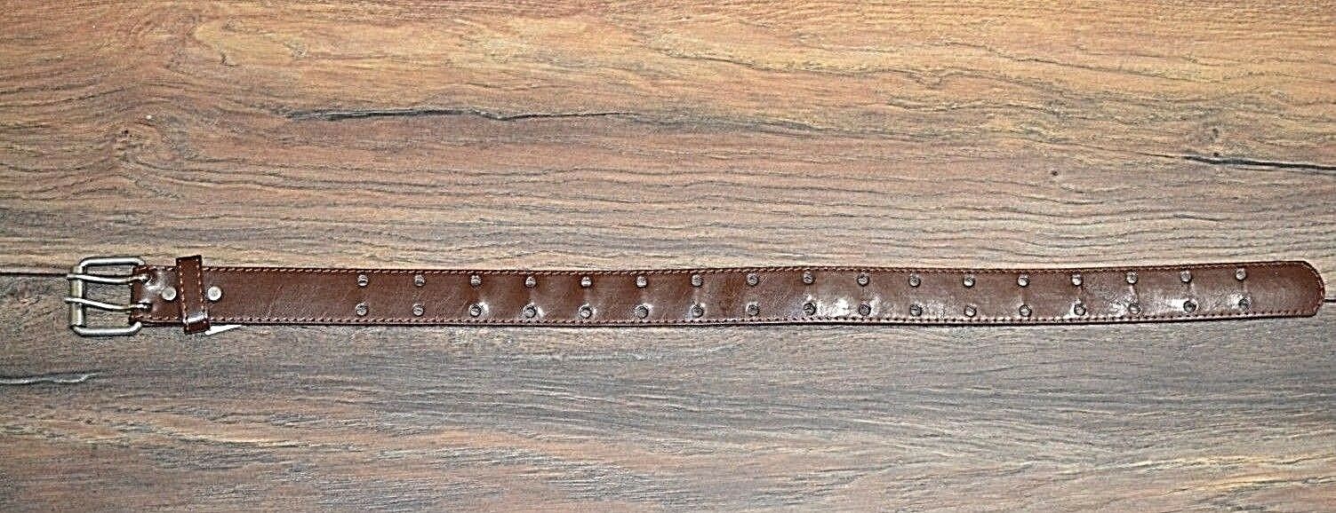 Genuine Leather Belt Boys Size Medium Up To 24" Waist