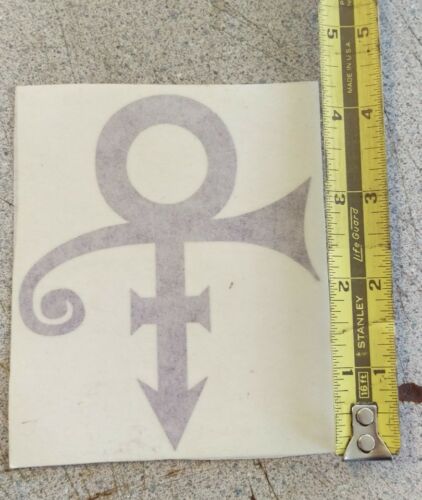 Prince Symbol Logo Purple Die Cut Vinyl Decal Window Car Auto Laptop Sticker