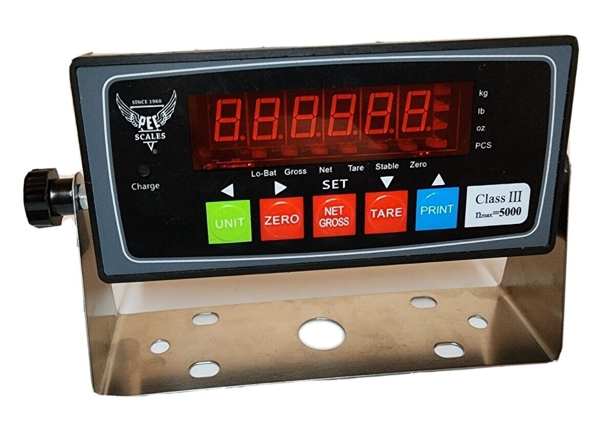 Pec Scales In2020 Ntep Legal For Trade Weight Indicator W/ Led Display & Ser