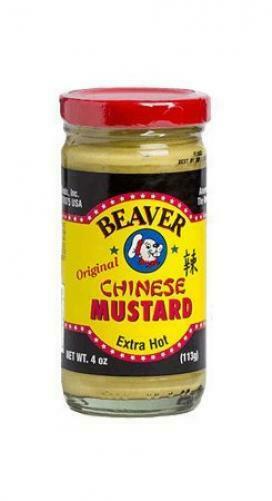 Beaver Extra Hot Chinese Mustard, 4 Oz 4 Ounce (pack Of 1)