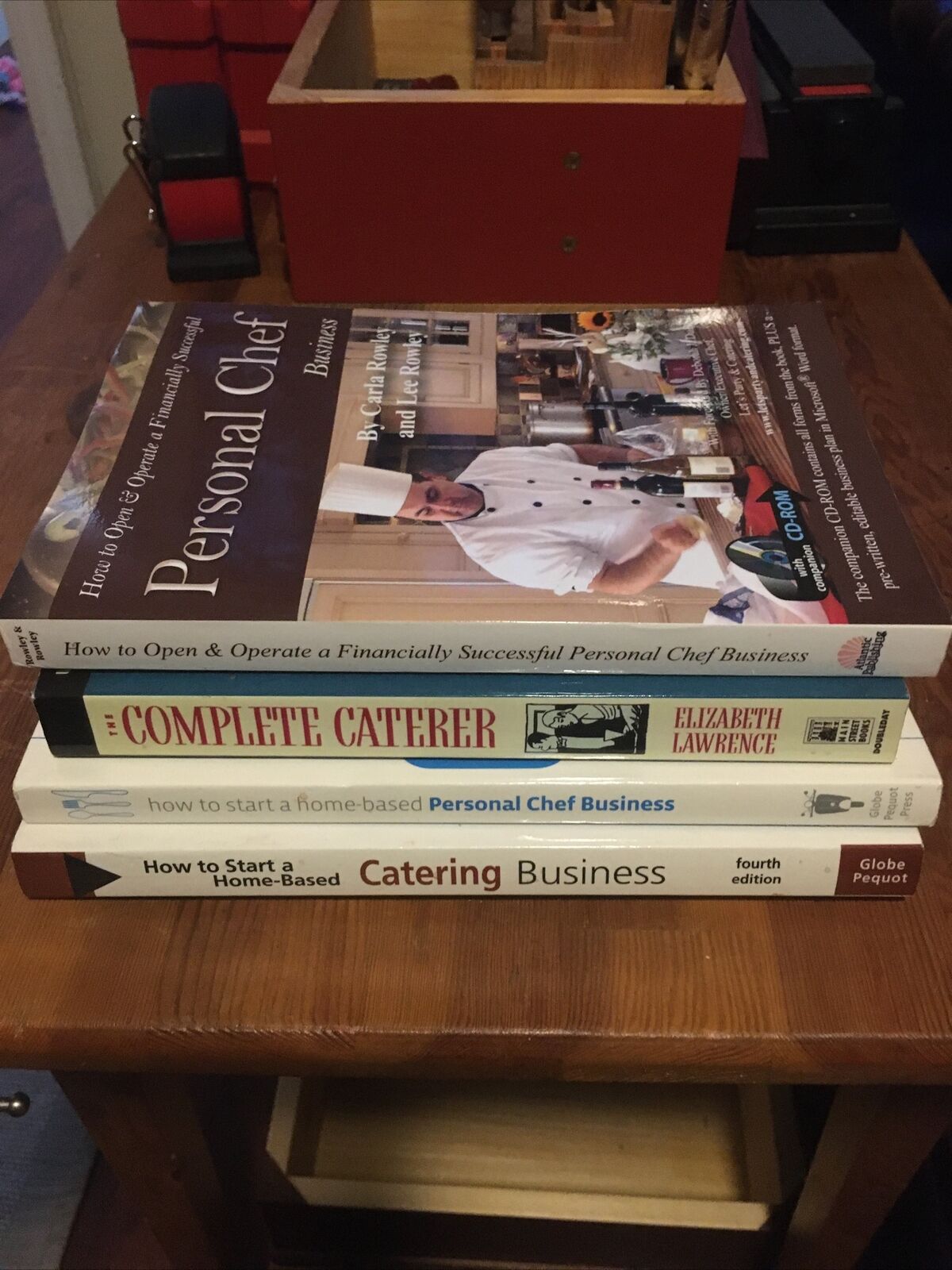 Catering Personal Chef Cooking Books Reference Business Start Up